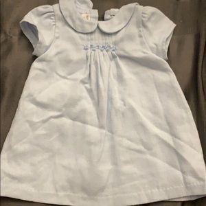 Bergdorf Goodman Blue infant dress